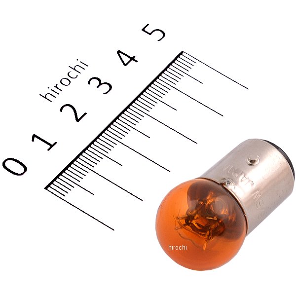 口金ダブル球 12V18/5W ウインカー/ポジション球 (オレンジ) (1個売り)