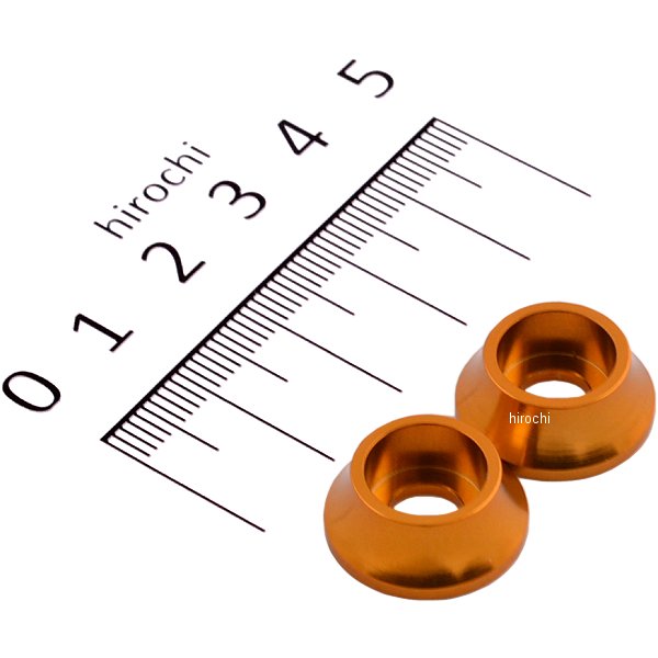 キャップボルトホルダー 2個入り M6用 ゴールド