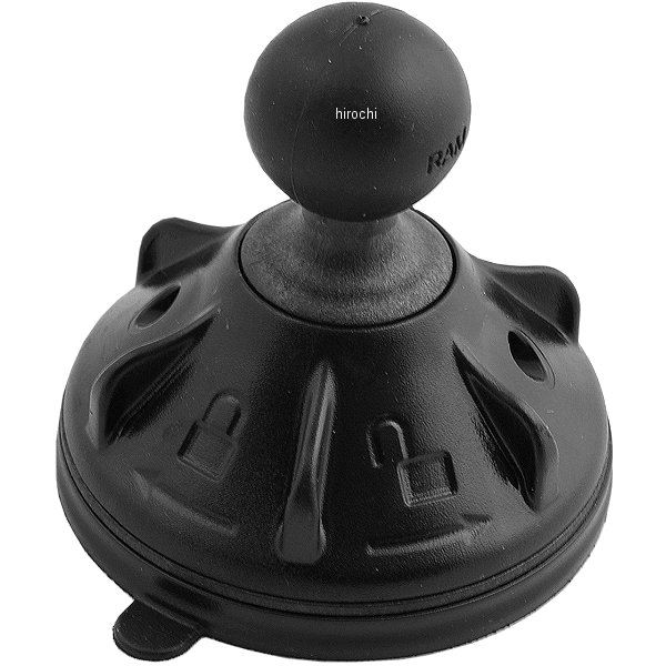 サクションベース(吸盤タイプ) 汎用 黒