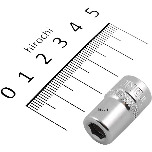 ビットホルダーソケット ビット二面幅 6.35mm(1/4インチ)用 長さ 23mm 差込角 6.35mm (1/4インチ)