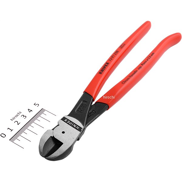 ピアノ線用斜ニッパー