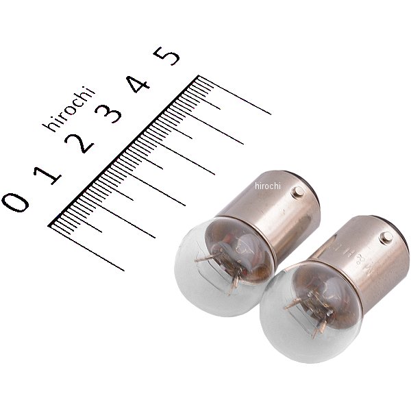 口金ダブル球 12V10/5W ウインカー/ポジション球 (クリア) (2個入り)