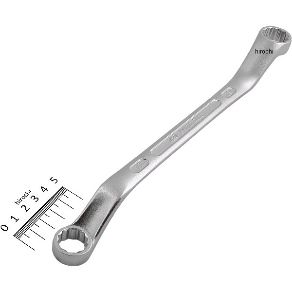 45°ロングめがねレンチ 17mm×19mm