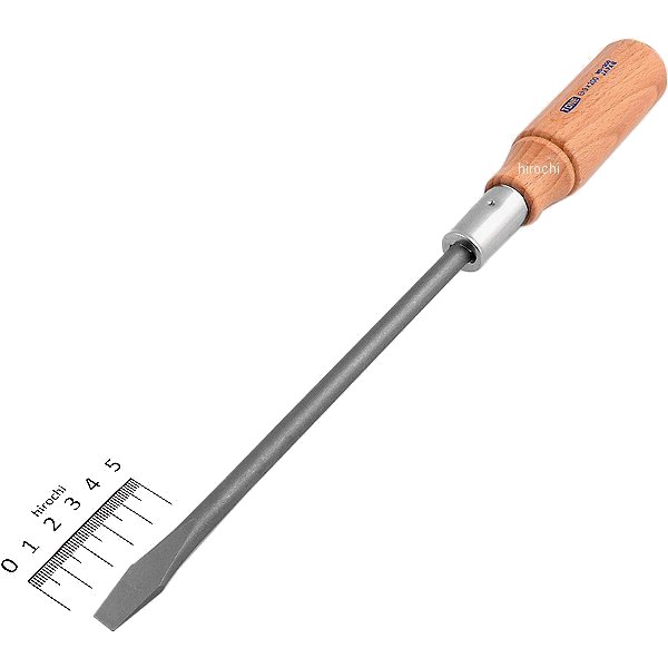 木柄ドライバ マイナス貫通タイプ 9mm幅