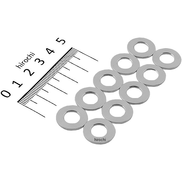 メカニックユース カラーセット 厚さ1mm 内径8mm 外径16.5mm 10個入り