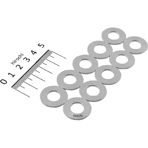 メカニックユース カラーセット 厚さ1mm 内径10mm 外径21.6mm 10個入り