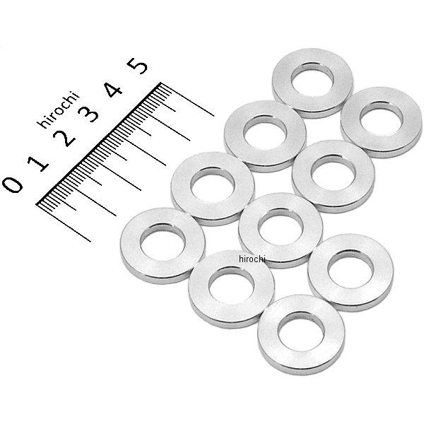 メカニックユース カラーセット 厚さ3mm 内径10mm 外径21.6mm 10個入り