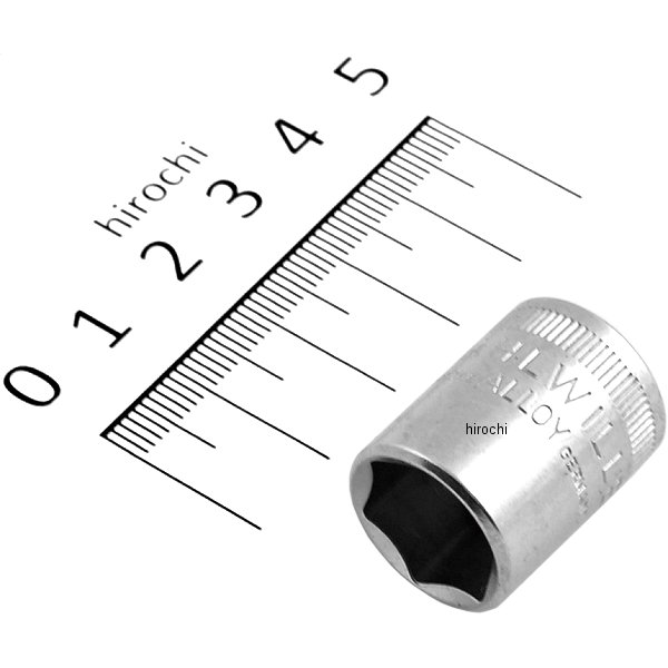 1/4インチsq ソケット (6角) 13mm