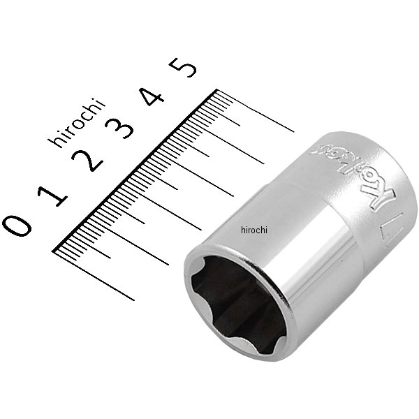 1/2インチsq サーフェイスソケット 17mm