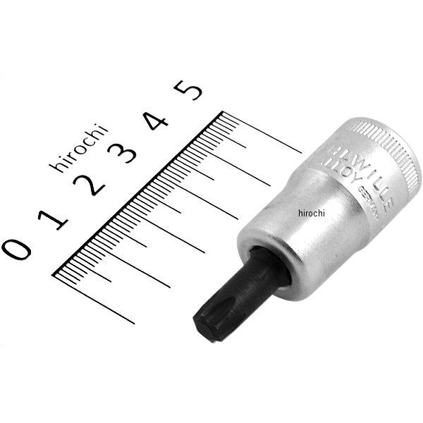 3/8インチsq ヘクスローブビットソケット (T型) T40