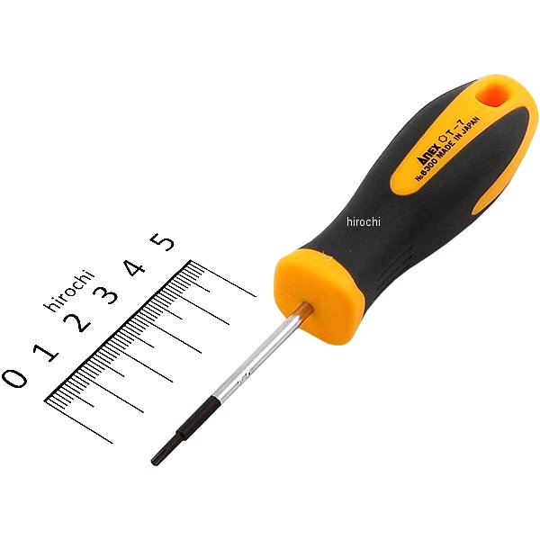 ヘクスローブドライバー T7X50