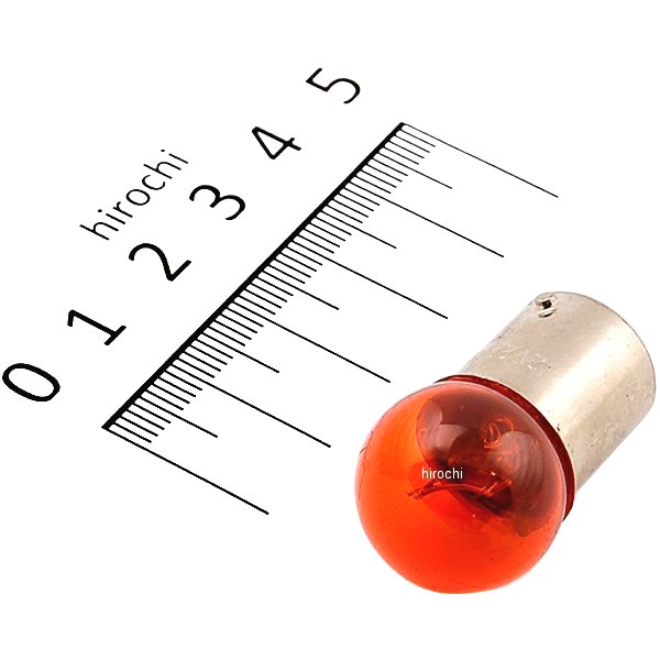 ウインカー用口金球 ウインカーバルブ G18 アンバー 12V23W (1個売り)