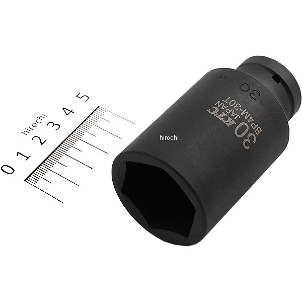 12.7sq インパクトレンチ用ソケット(セミディープ薄肉) 30mm