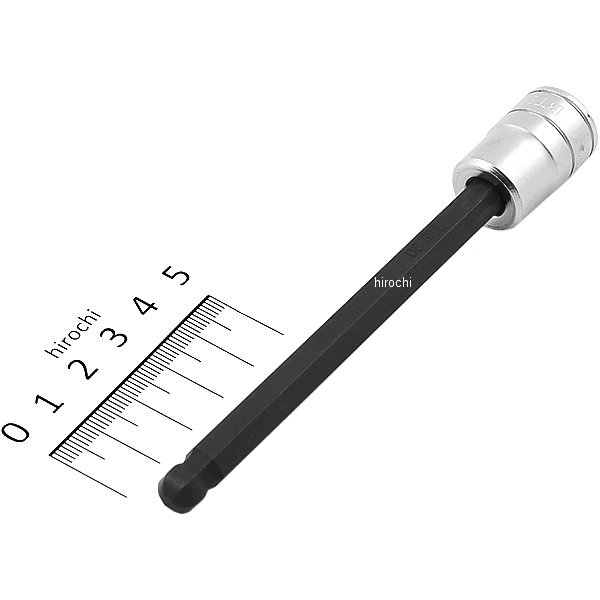 9.5sq ロングボールポイントヘキサゴンビットソケット 8mm