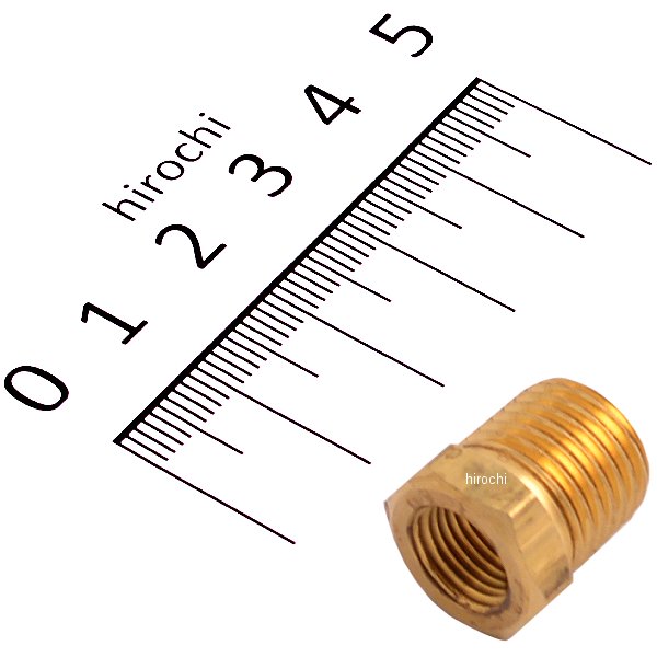 NPT 1/8"xNPT 1/4" NPTブッシング