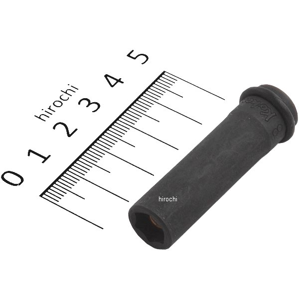 1/4インチsq インパクトディープソケット スライドマグネット付 10mm