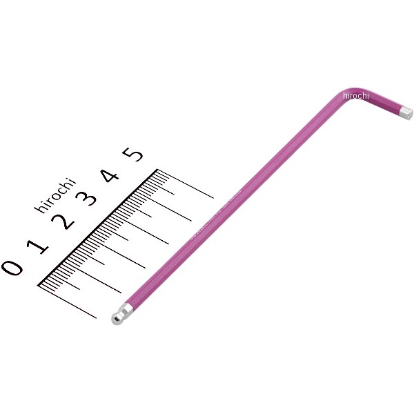 スイスツールズ  Swiss Tools ボール付レインボーレンチ ロング 紫色