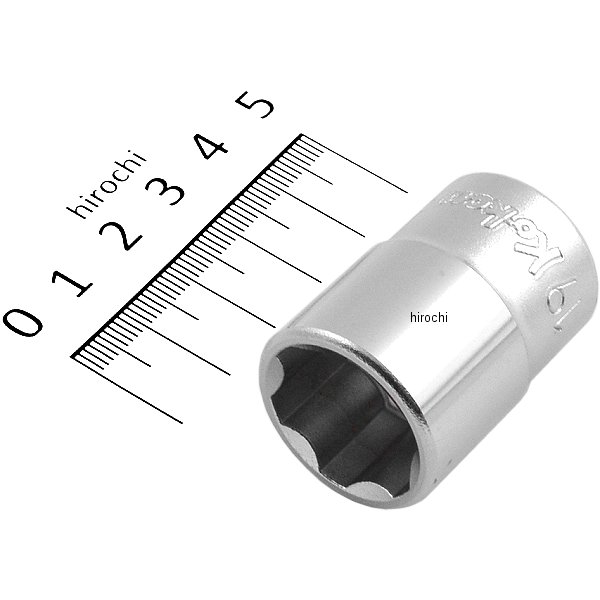 1/2インチsq サーフェイスソケット 19mm