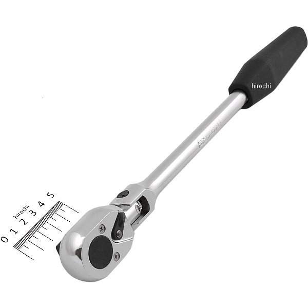1/2インチsq ラチェットハンドル 首振り式(樹脂) 全長 330mm
