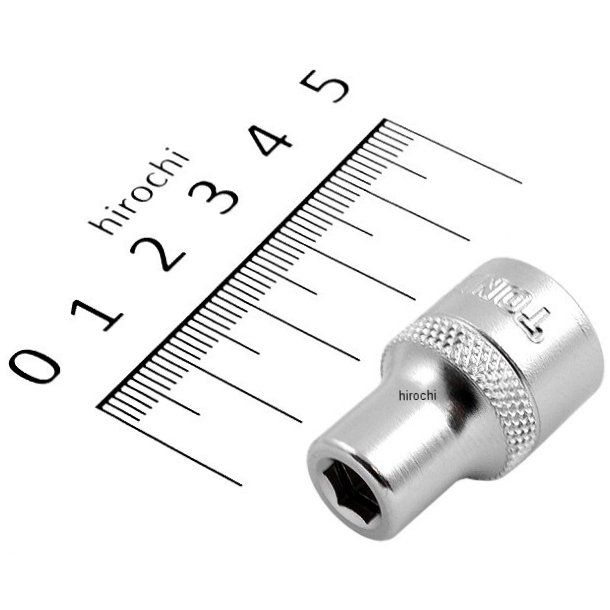 ビットホルダーソケット ビット二面幅 6.35mm(1/4インチ)用 差込角 9.5mm (3/8インチ)