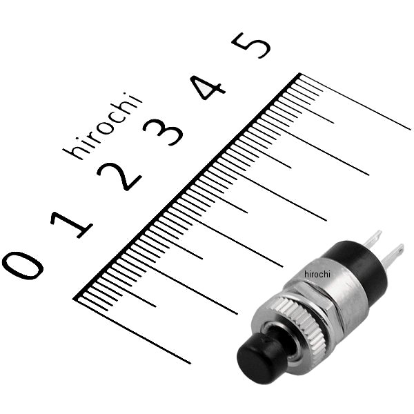 補修用プッシュスイッチ ローレットナット付き