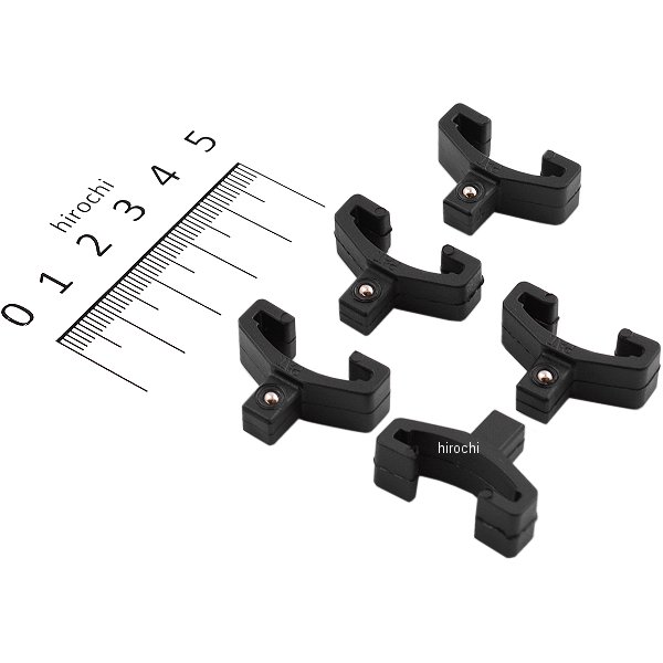 Z-EAL ソケットレールのクリップ 1/4sq 5個