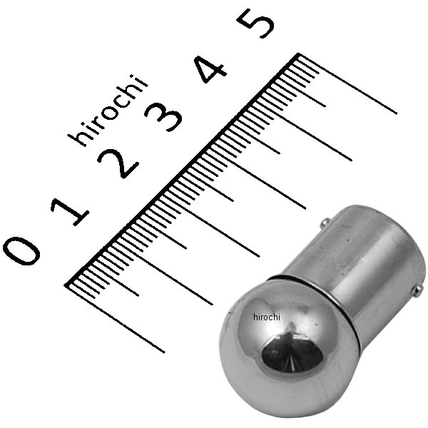 ウインカーバルブ G18 BA15S 12V10W メッキオレンジ