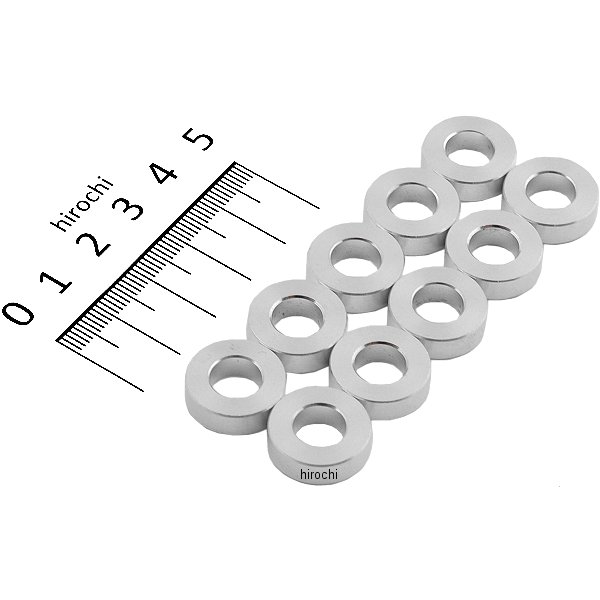 メカニックユース カラーセット 厚さ5mm 内径8mm 外径16.5mm 10個入り