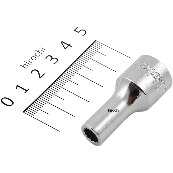 3/8インチsq 12角セミディープソケット 1/4インチ