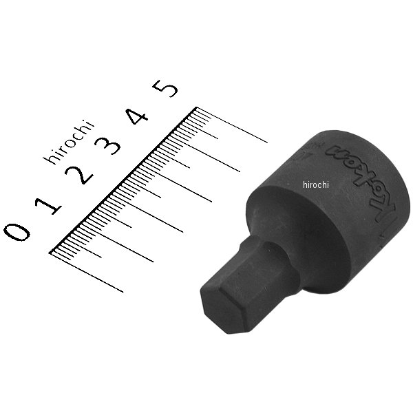 1/2インチsq ヘックスビットソケット 全長43mm 11mm