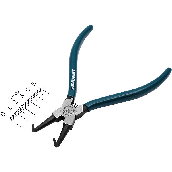 穴用スナップリングプライヤー (曲90°)