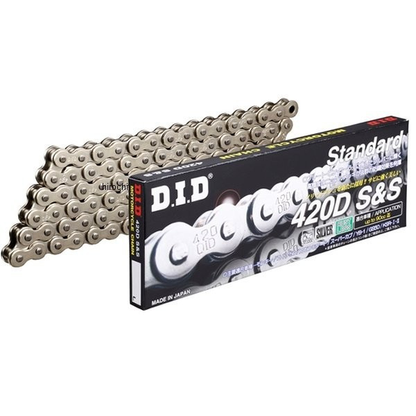 チェーン 420D スタンダード シリーズ シルバー 78L クリップ