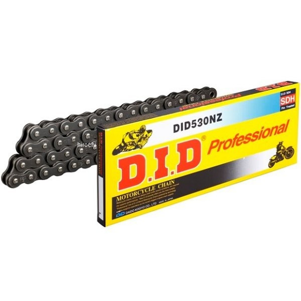 チェーン 530NZ ノンシール シリーズ スチール 160L クリップ