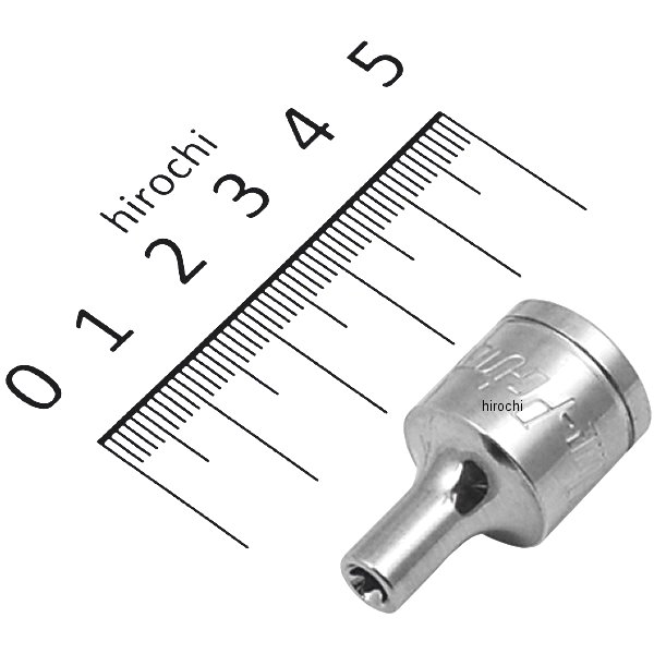 ブルーポイント トルクス スタンダード ソケット E5 長さ 1-7/32インチ