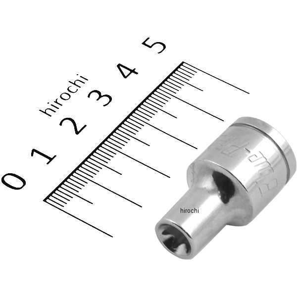 ブルーポイント トルクス スタンダード ソケット E8 長さ 1-7/32インチ