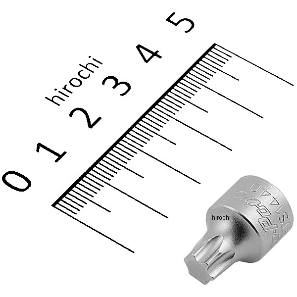 ブルーポイント 1/4インチ トルクス ビット スタビ T40