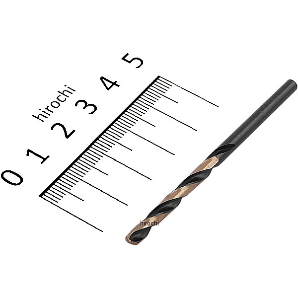 ハイスピードスチール メカニック ドリルビット 3フラットシャンク135° 9/64インチ