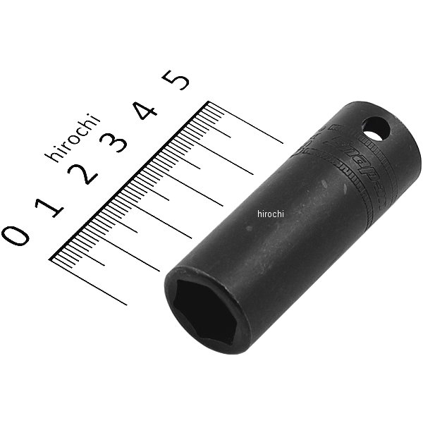 フランクドライブ 3/8インチ ディープ インパクト ソケット 6角 13mm