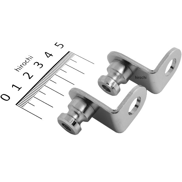 プレートウインカーステー L型 M10 2個入り クローム