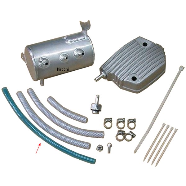 大気開放用ブリーザーホース エイプ100、エイプ50 ロング 青