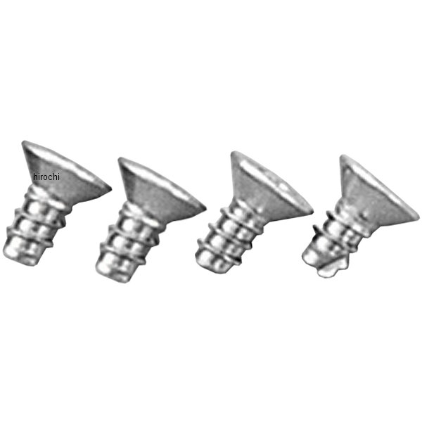 レンズビス 汎用 ZR補修部品 M3x6mm 4本入り シルバー