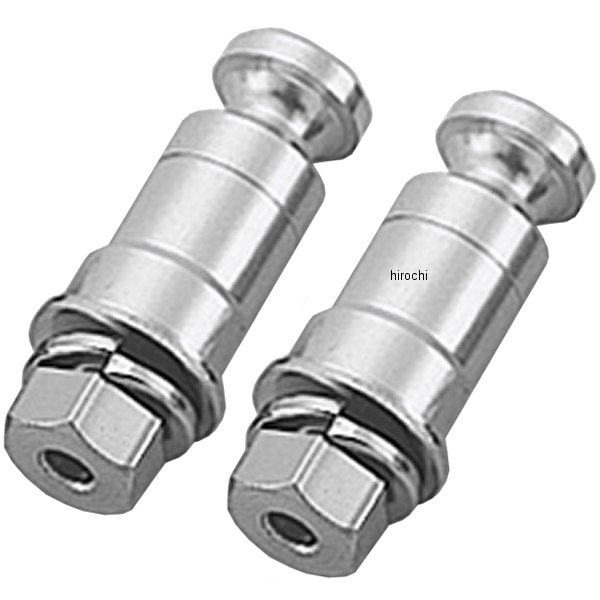 ウインカーステー 汎用 M8x20mm アルミ 2本入り シルバー