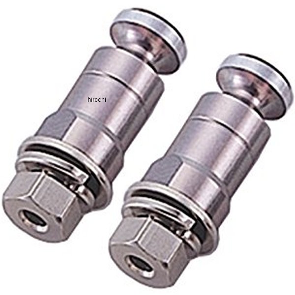 ウインカーステー 汎用 M8x20mm アルミ 2本入り チタン