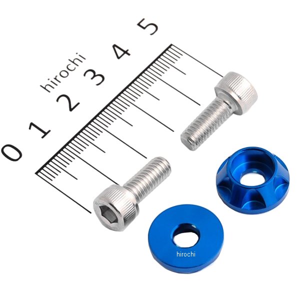 ナンバープレートホルダーセット NASAタイプ 2個入り 青