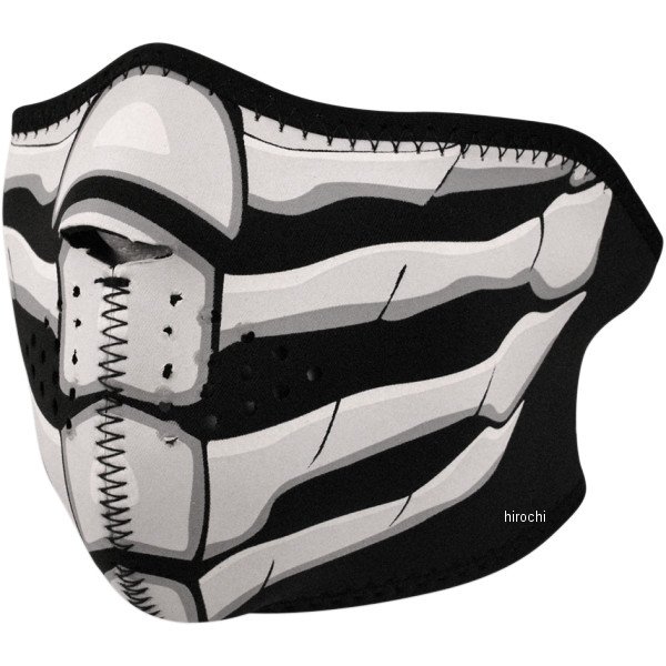 ハーフフェイスマスク ボーンブレス 発光タイプ