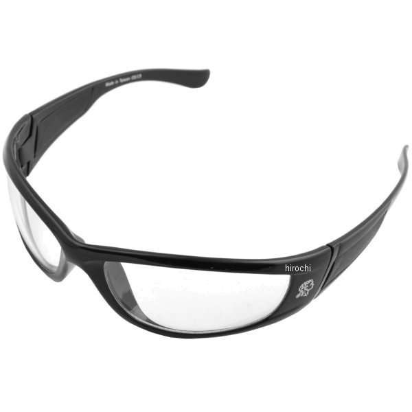 サングラスアイオワ シャイニーブラック/クリアレンズ