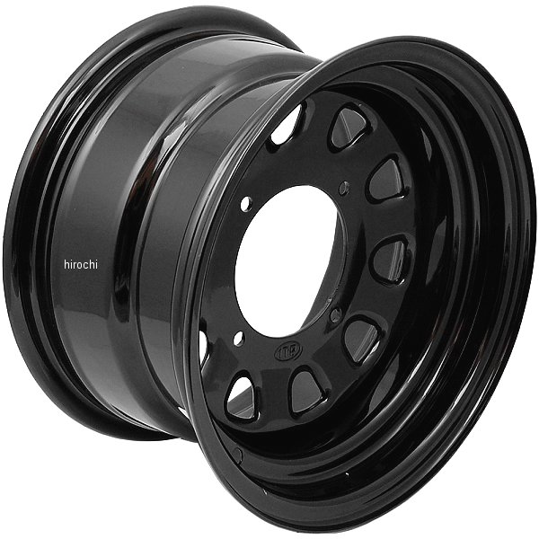 ホイール デルタ 12x7 4/137 黒