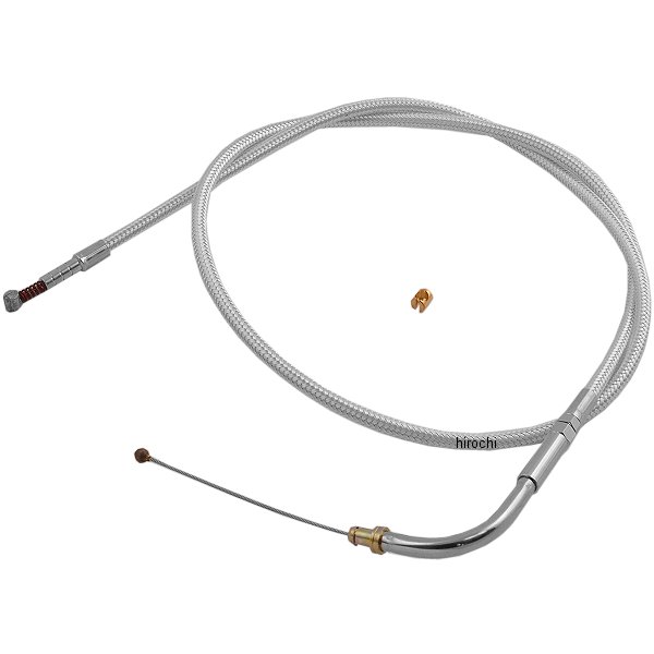 アイドルケーブル 35.75インチ S&Sキャブ用 クローム 96年-06年 BigTwin、XL