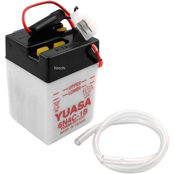 ユアサ YUASA バッテリー 開放型 6N4C-1B