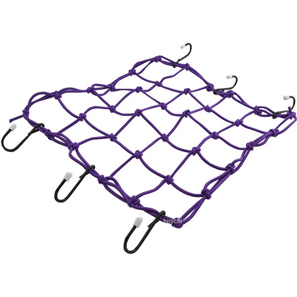 ツーリングネット 13インチ(33cm)X13インチ(33cm) 紫